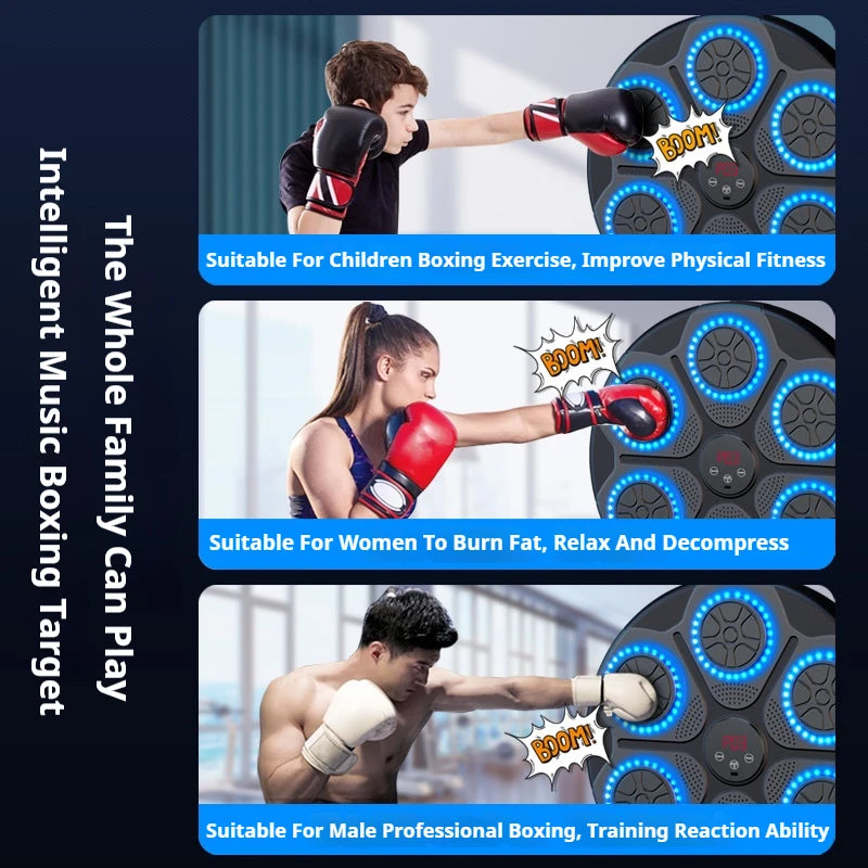 BoxBeat Pro: Smart Bluetooth Music Boxing Trainer