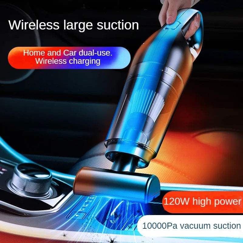 TurboVac 10K: Wireless Handheld Car & Home Vacuum Cleaner – 10,000PA Powerful Suction