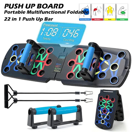 PushPro: Smart Foldable Push-Up Board with Sensor Counter